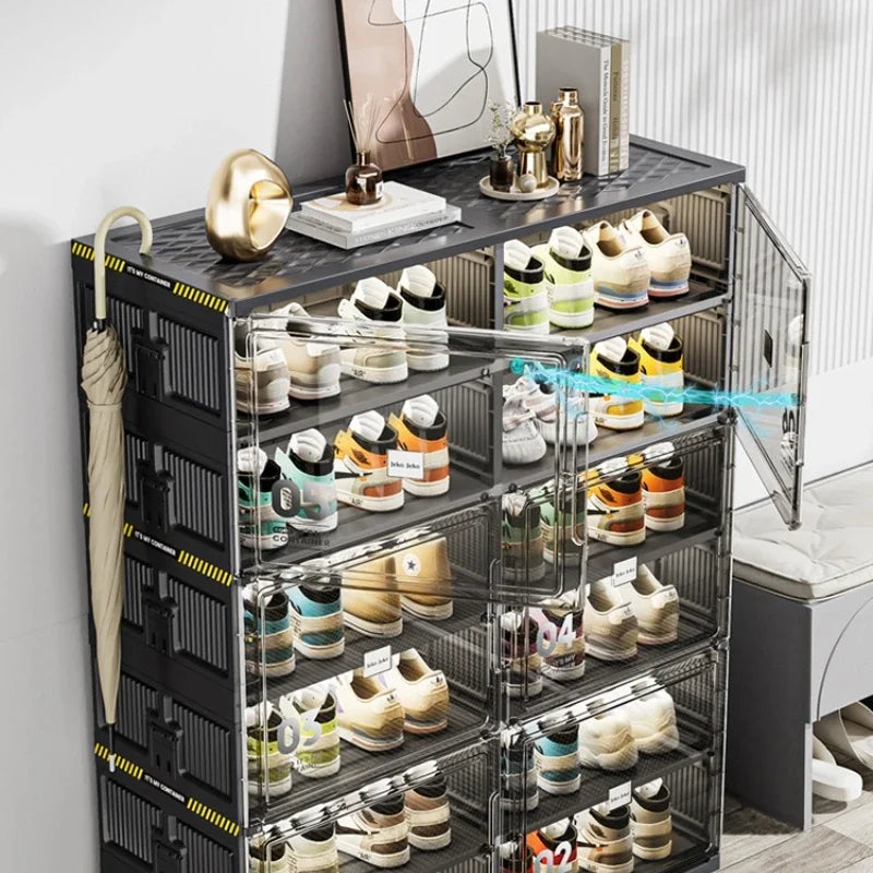 Caixa organizadora de sapatos fácil e pratico