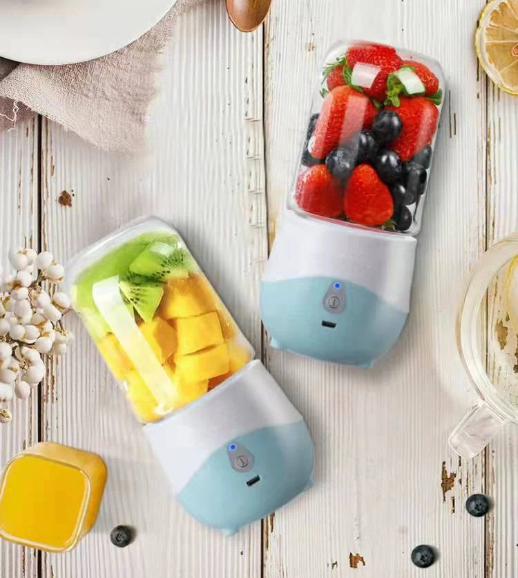 Mini liquidificador portatil para fazer vitamina suco natural liquidificador portatil academia recarregavel design moderno